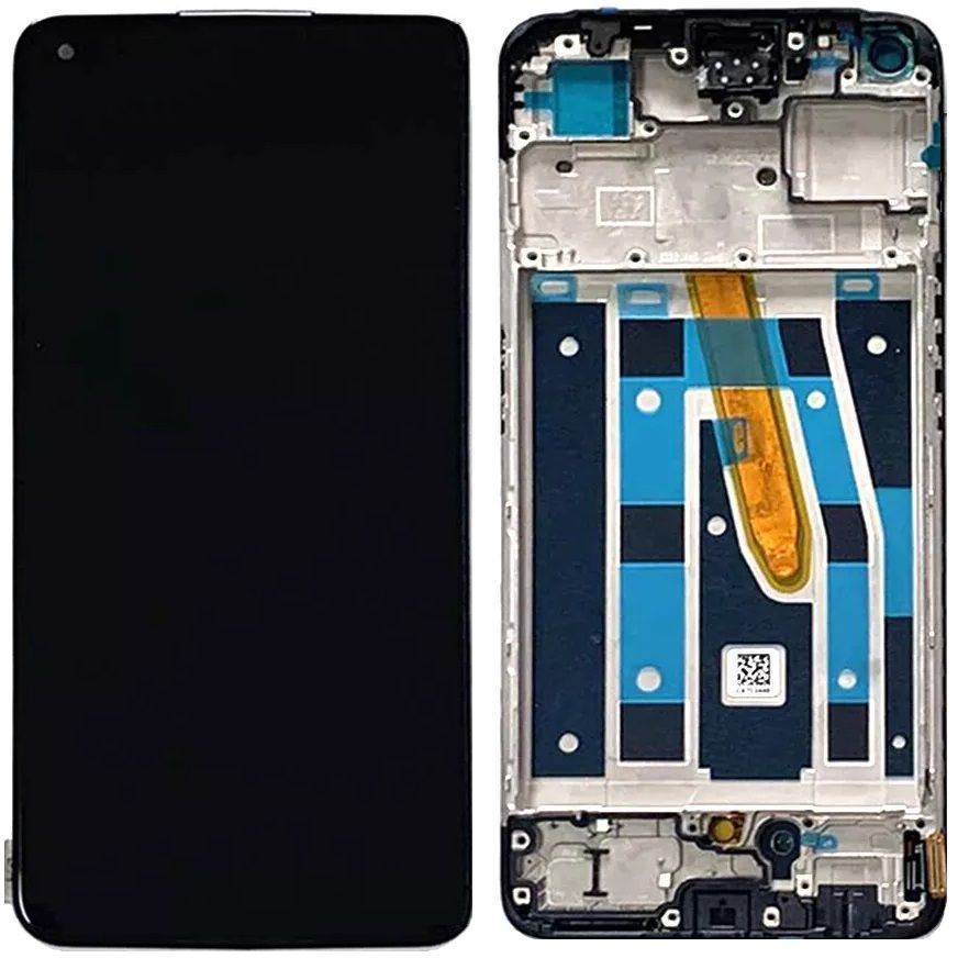 Дисплей для Oppo Reno 8T 4G CPH2481 с рамкой черный OLED Хайкопия 33427 фото