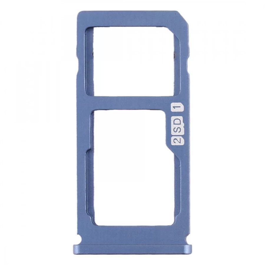 Держатель Sim-карты и карты памяти Nokia 8 Dual Sim TA-1004 синий, Polished Blue, на две Sim-карты 11490 фото