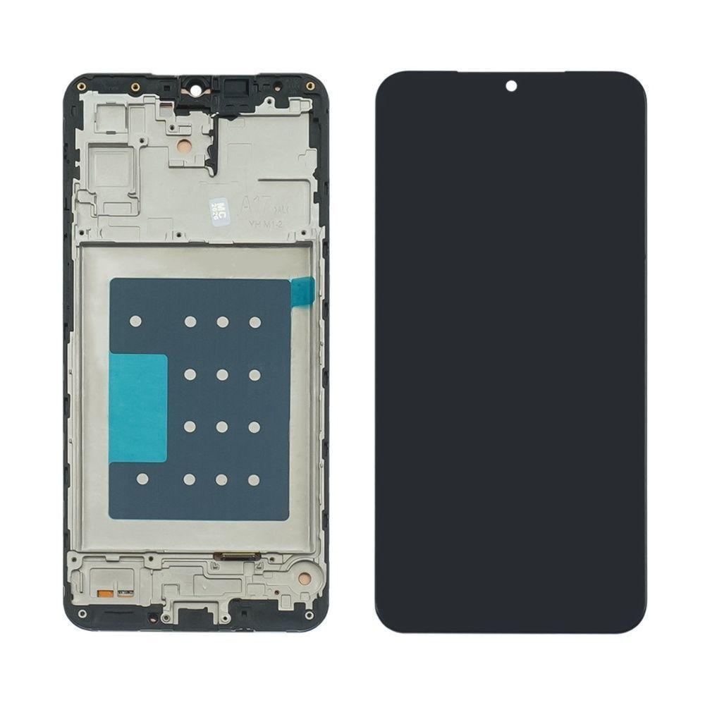 Дисплей для Samsung A176 Galaxy A17 5G с рамкой черный IPS 33378 фото