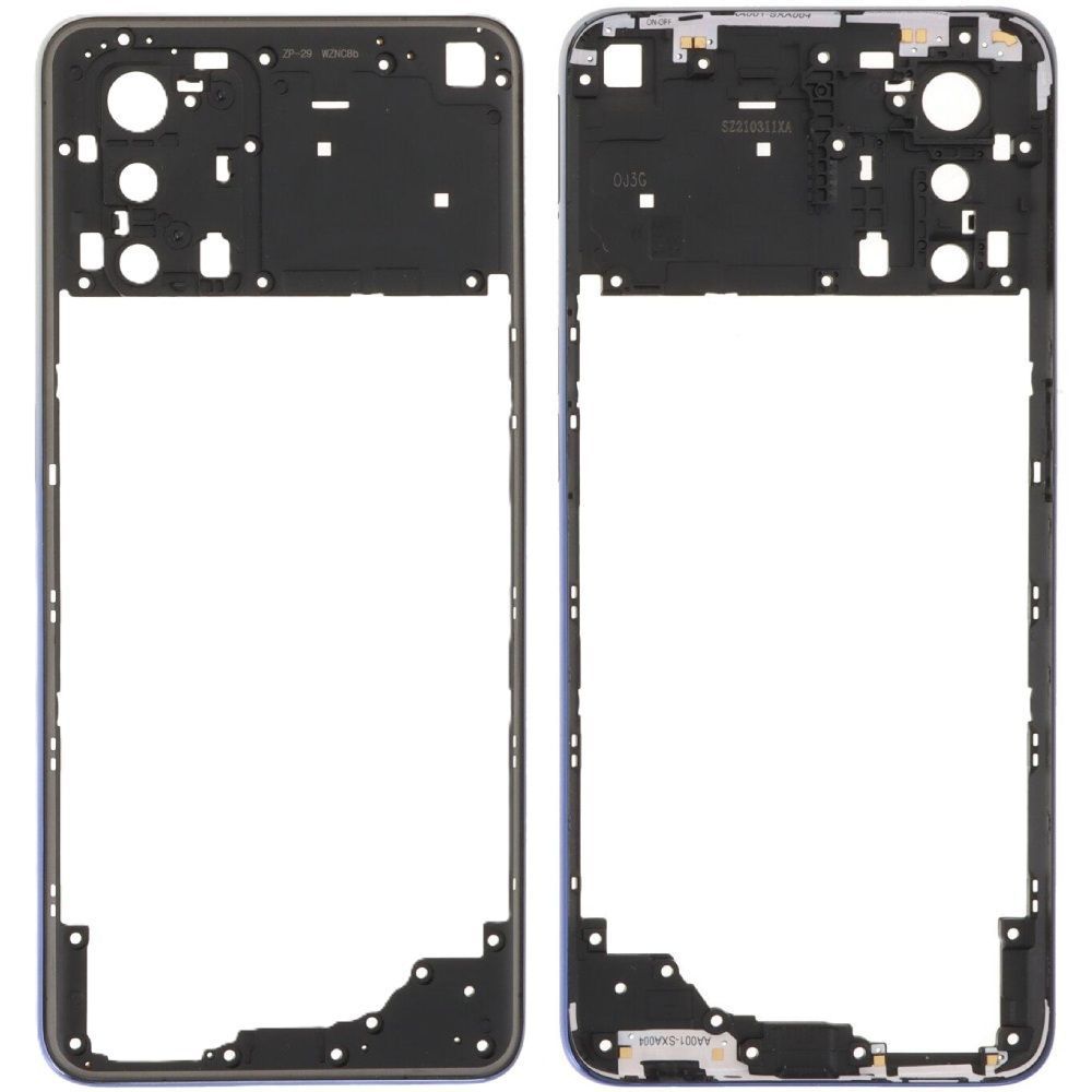 Рамка корпусу Oppo A74 4G CHP2219 синя, Midnight Blue 33630 фото