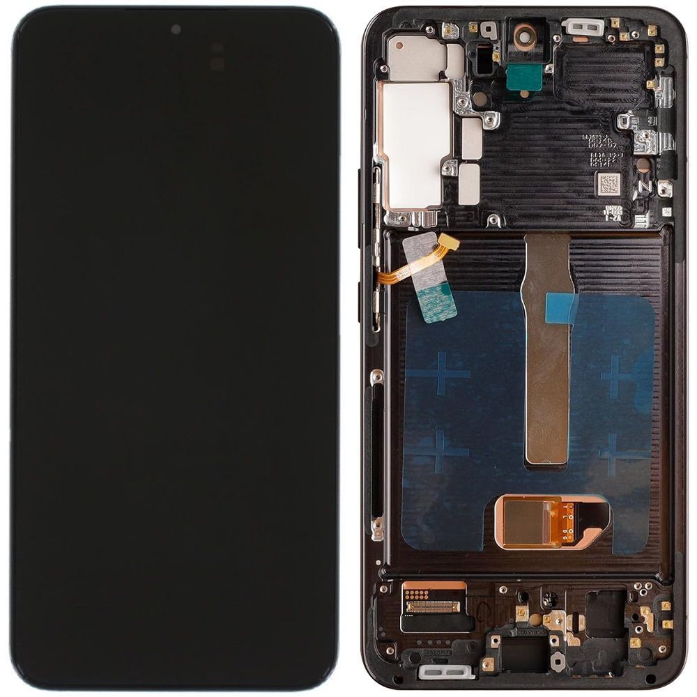 Дисплей для Samsung S906 Galaxy S22+ 5G з рамкою чорний OLED Хайкопія Phantom Black 32121 фото