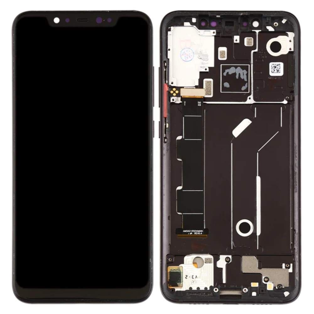 Дисплей для Xiaomi Mi8 (Mi 8) с рамкой черный Оригинал (5606100400B6) 28511 фото