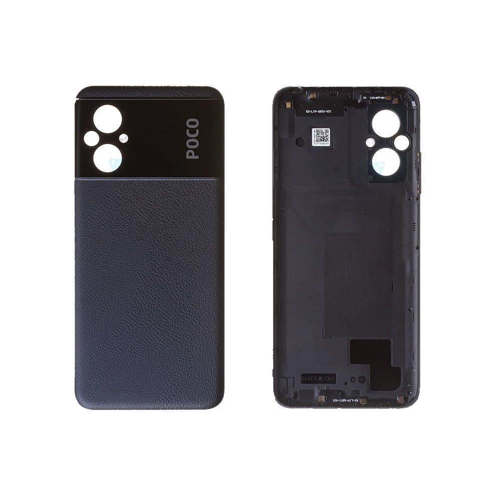 Задняя крышка для Xiaomi Poco M5 22071219CG черная оригинал Китай 10629 фото
