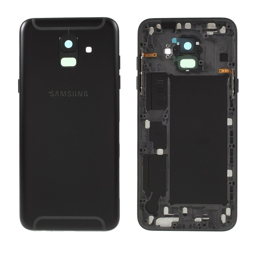 Задня кришка для Samsung A600F Dual Galaxy A6 (2018) чорна 15111 фото