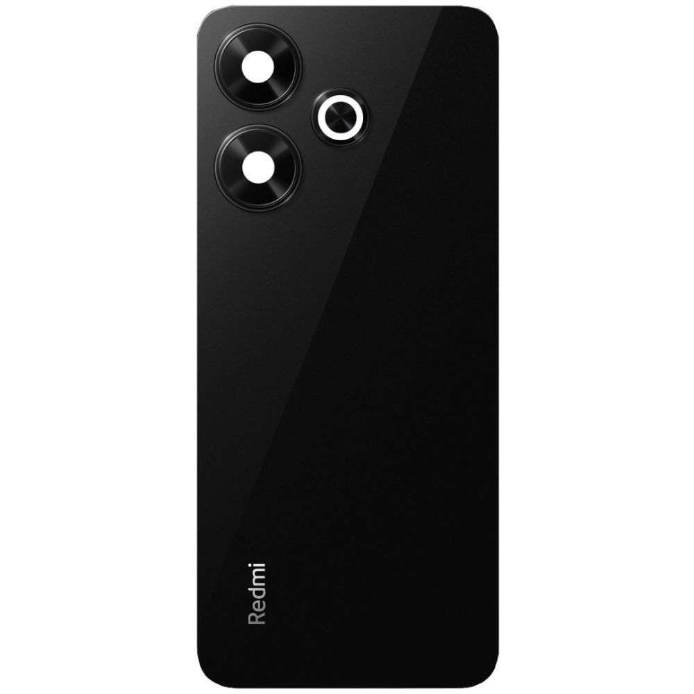 Задняя крышка для Xiaomi Redmi 13 2404ARN45A, 24040RN64Y черная со стеклом камеры Midnight Black Оригинал Китай 32477 фото