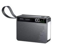 Зовнішній акумулятор (Повербанк) Remax FP-6 60000mAh 100W + 22.5W PD+QC із ліхтариком, чорний 33731 фото