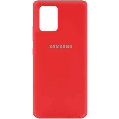 Чехол силиконовый Silicone для Samsung A025F A02s (2021) Red 21820 фото