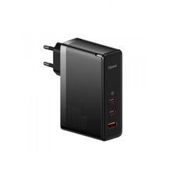 Сетевое зарядное устройство Baseus GaN5 Pro 140W USB +2Type-C (+ Кабель Type-C to Type-C 1m) черный (CCGP100201) 27684 фото