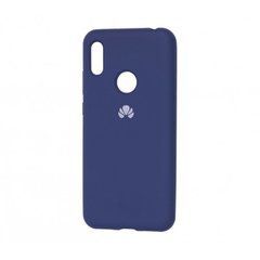 Чехол силиконовый Silicone Case для Huawei P Smart (2019) Midnight Blue 14267 фото