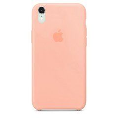 Чехол силиконовый Silicone Case для Apple iPhone XR Grapefruit 19428 фото