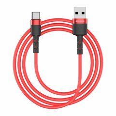 Кабель Jellico KDS-100 Type-C 1m 3A Red 24133 фото
