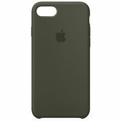 Чехол силиконовый Silicone Case для Apple iPhone 7, iPhone 8 Pine Green 25216 фото