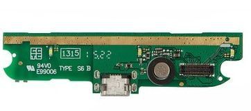 Нижняя плата для Lenovo A830 с разьемом зарядки, микрофоном и виброзвонком 01257 фото