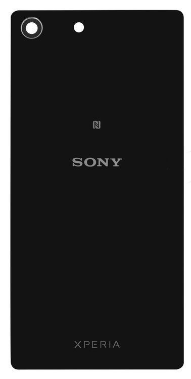 Задняя крышка для Sony E5603, E5606, E5633, E5653, E5663 Xperia M5 черная 05791 фото