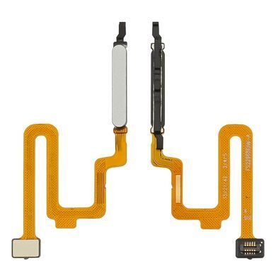 Шлейф для Xiaomi Redmi Note 11 Pro 4G, Redmi Note 12 Pro 4G, Poco X4 Pro со сканером пальца белого цвета 30895 фото