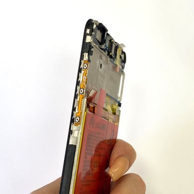 Дисплей для Huawei P Smart FIG-LX1, FIG-LX2, FIG-LX3, FIG-LA1, Enjoy 7S з рамкою чорний, з аккумулятором Оригінал (02351SVJ) 21960 фото