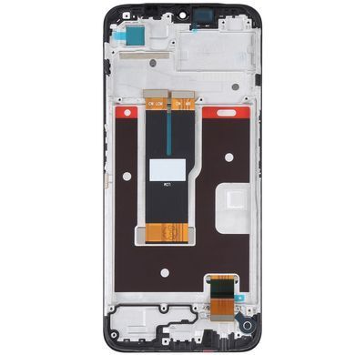 Дисплей для Realme C31 RMX3501 с рамкой черный 31571 фото