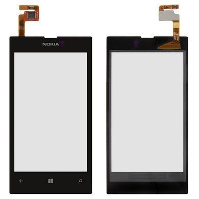 Сенсор (тачскрин) Nokia Lumia 520, Lumia 525 черный Оригинал Китай 01634 фото