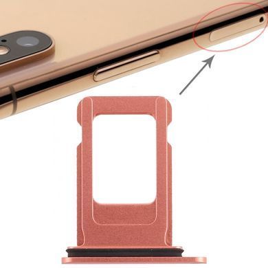 Тримач Sim-карти Apple iPhone XR коралловый, на одну Sim-карту 11874 фото