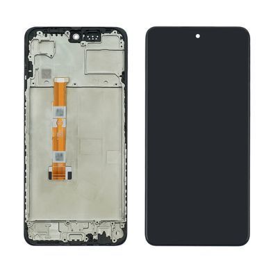 Дисплей для Oppo A80 CPH2639 с рамкой черный 34133 фото