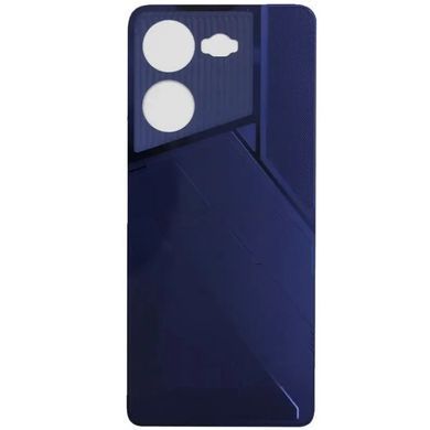 Задняя крышка для Tecno Pova 5 LH7n синяя, Mecha Black Оригинал Китай 32779 фото
