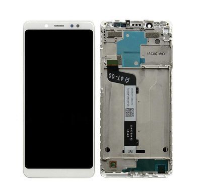 Дисплей для Xiaomi Redmi Note 5, Redmi Note 5 Pro с рамкой белый 13011 фото