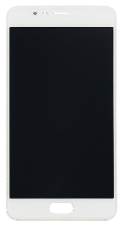 Дисплей для Meizu M5s M612 с рамкой белый 09767 фото