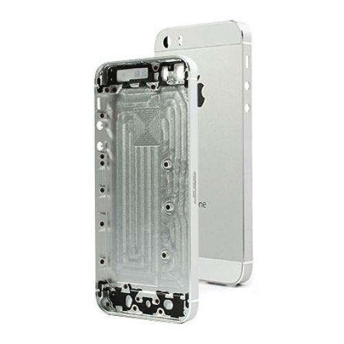 Корпус Apple iPhone 5S серебристый (белый) 03209 фото