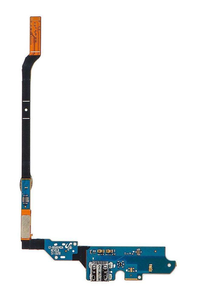 Нижняя плата для Samsung i9500 Galaxy S4 с разьемом зарядки, микрофоном 09377 фото