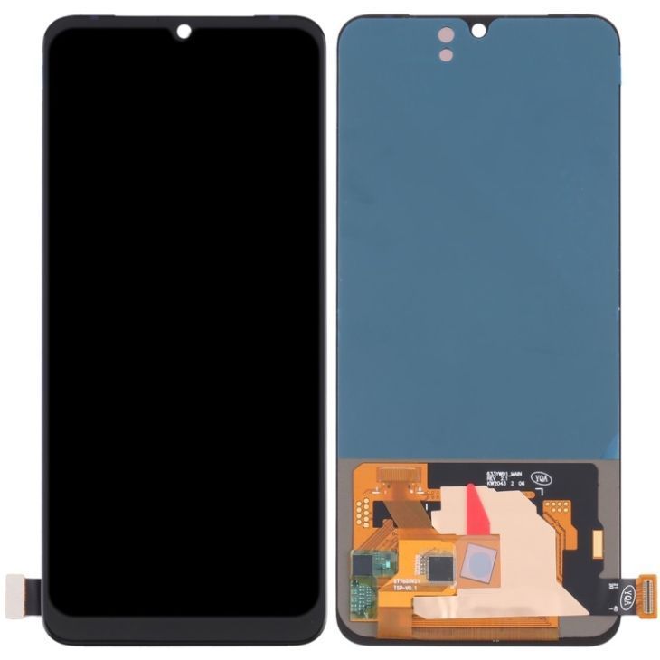 Дисплей для Vivo V21 5G, V21E 5G черный OLED Хайкопия 30484 фото