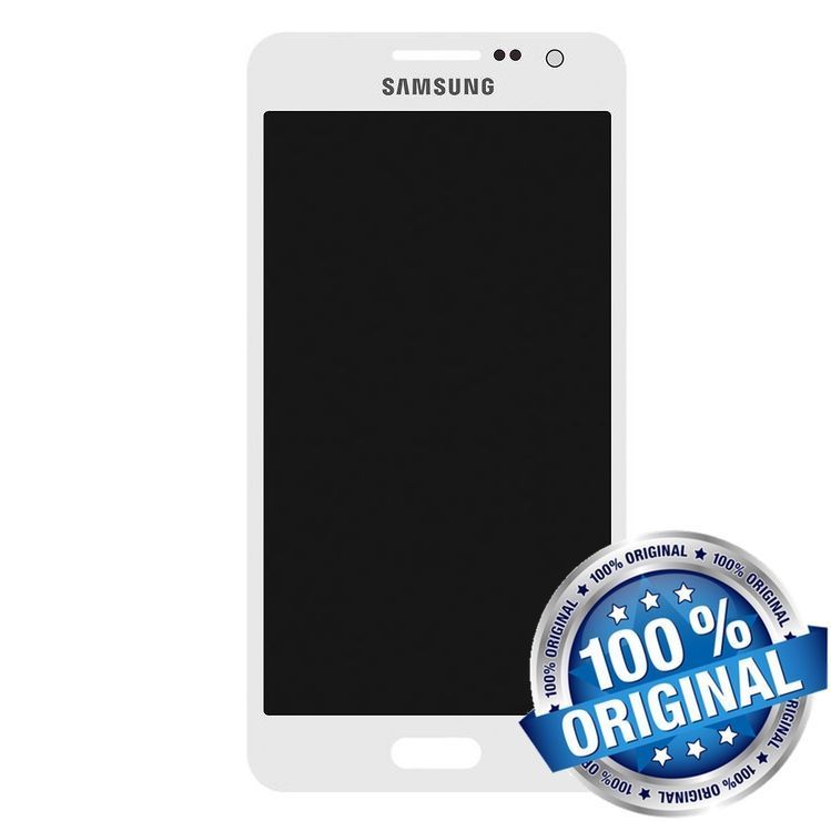 Дисплей для Samsung A300F Galaxy A3, A300FU, A300H белый (GH97-16747A) Оригинал 02314 фото