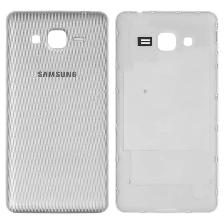 Задняя крышка для Samsung G532 Galaxy J2 Prime серебристая 10121 фото