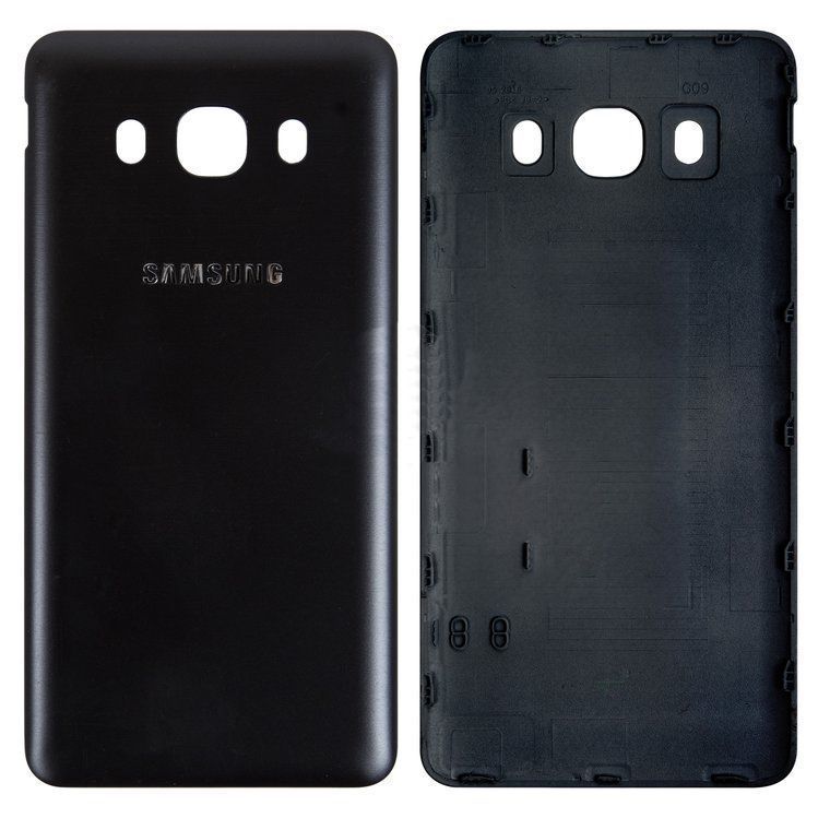 Задняя крышка для Samsung J510F Galaxy J5 (2016) черная 08411 фото
