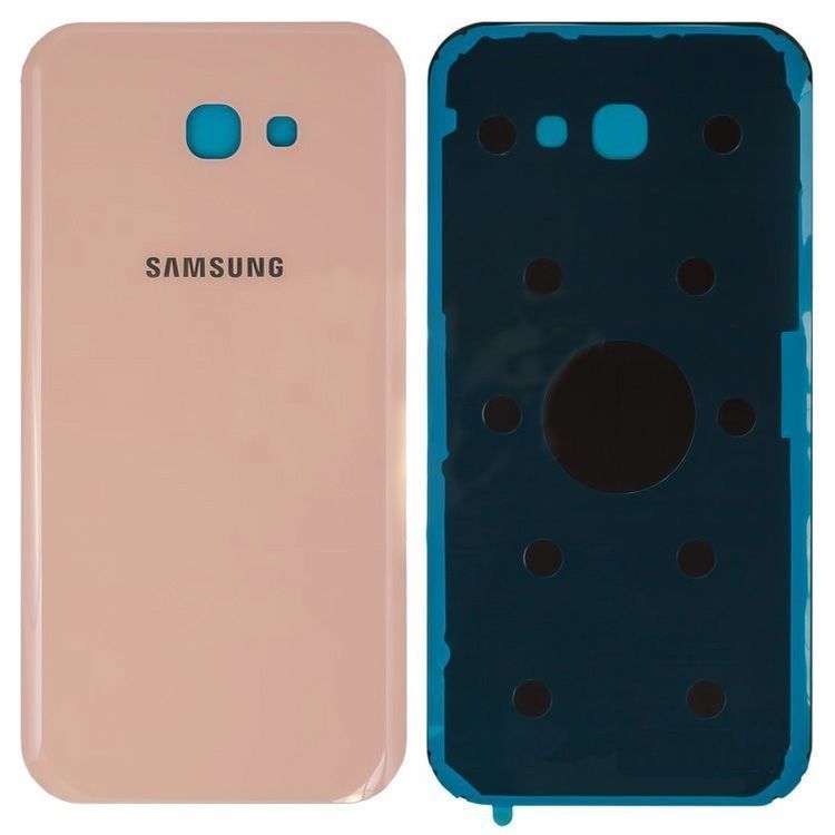 Задняя крышка для Samsung A720F Galaxy A7 (2017) розовая, Martian Pink Оригинал Китай 11962 фото