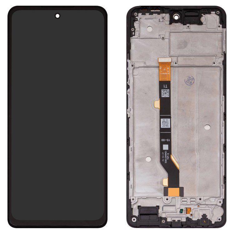Дисплей для Infinix Hot 40 Pro X6837 с рамкой черный 32270 фото