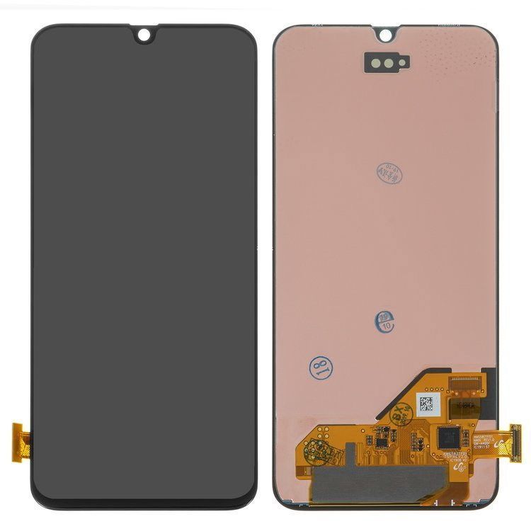 Дисплей для Samsung A405 Galaxy A40 чорний OLED 23418 фото