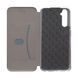Чехол-книжка Premium Case под кожу Realme 6 серый 19051 фото 2
