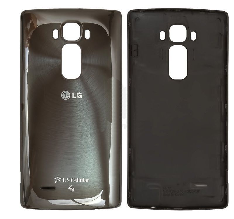 Задняя крышка для LG H955 G Flex 2 серебристая 10356 фото