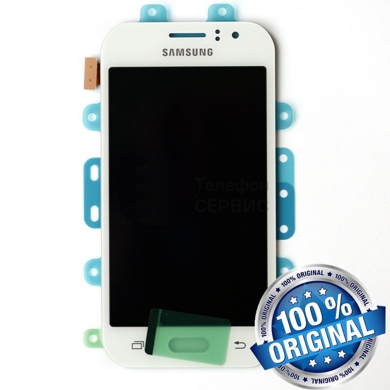 Дисплей для Samsung J110 Galaxy J1 Ace белый (GH97-17843A) Оригинал 02684 фото
