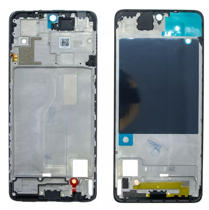 Рамка дисплея для Xiaomi Redmi Note 10 Pro чорна 29031 фото