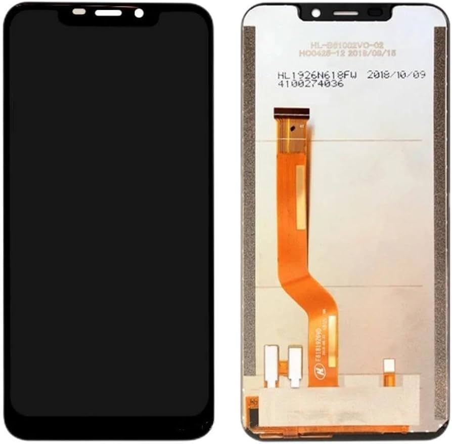 Дисплей для Oukitel C12, C12 Pro черный 33428 фото