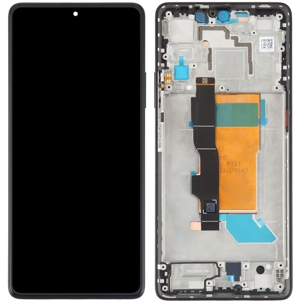 Дисплей для Xiaomi Poco F5 23049PCD8G, 23049PCD8I с рамкой черный TFT 28512 фото