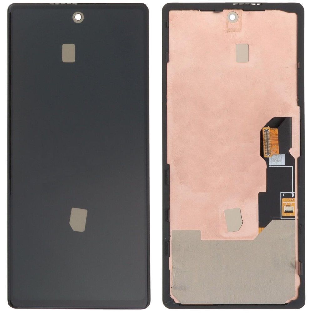 Дисплей для Google Pixel 6a чорний, OLED Хайкопія 28982 фото