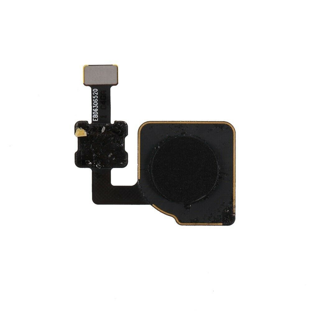 Шлейф для Google Pixel 2 XL G011C зі сканером відбитка пальця, чорного кольору, Just Black 17183 фото