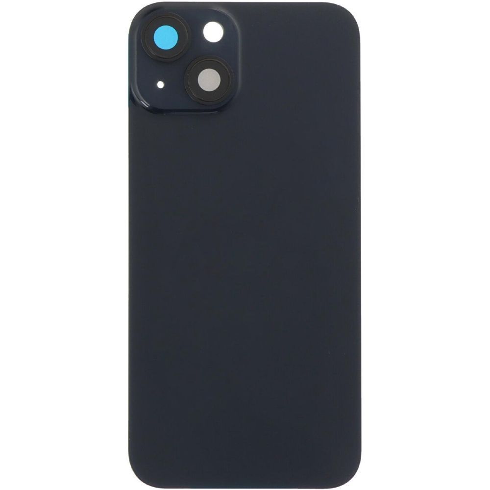 Задня кришка для Apple iPhone 14 чорна, Midnight, з рамкою, в комплекті скло камери, магнітне кільце Оригінал Китай 31622 фото