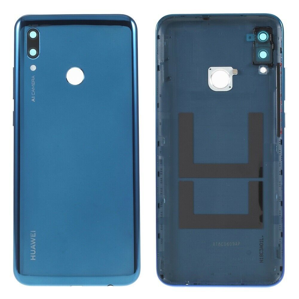 Задняя крышка для Huawei P Smart 2019 (POT-L21, POT-LX1) синяя, Sapphire Blue, Оригинал Китай 13109 фото