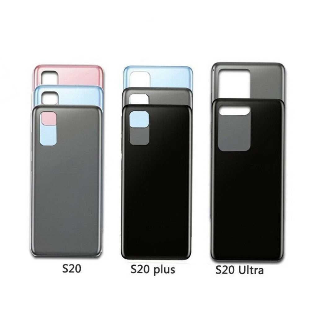 Задня кришка для Samsung G980 Galaxy S20 блакитна 21905 фото