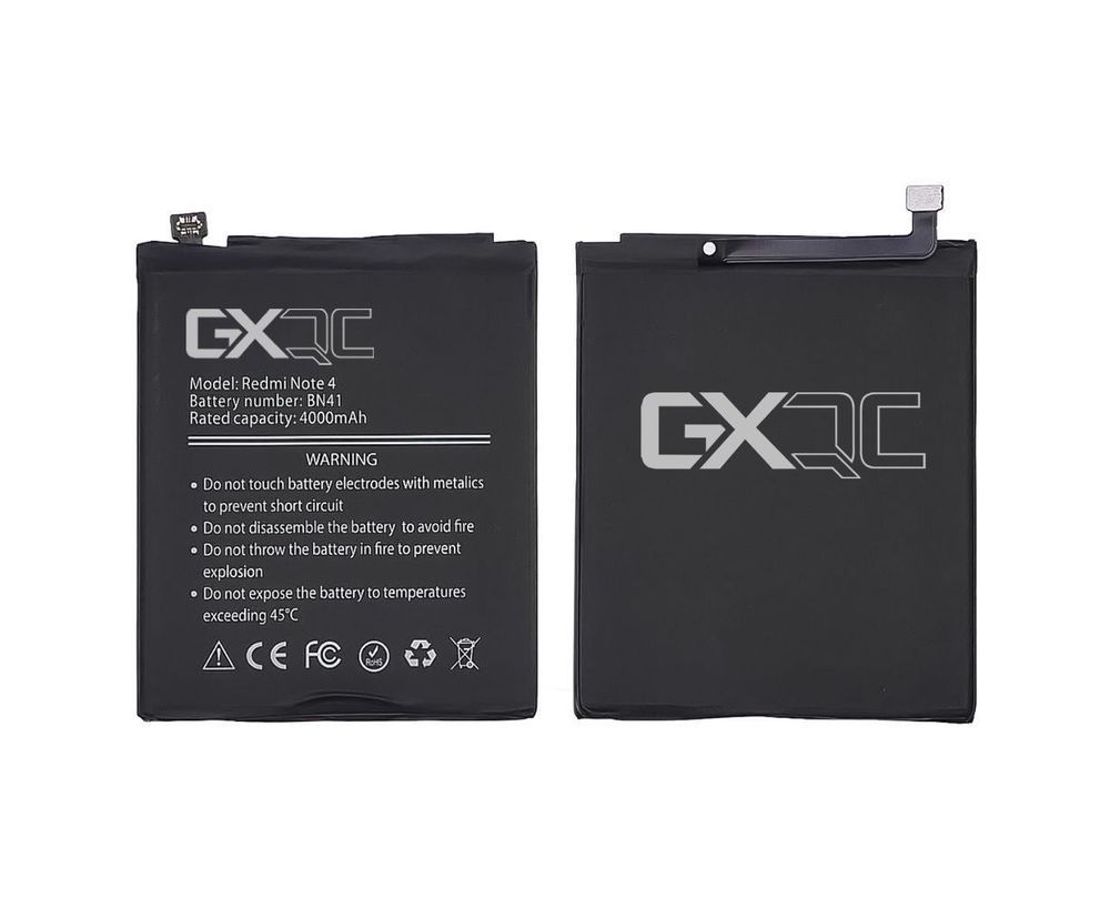 Аккумулятор BN41 GX для Xiaomi Redmi Note 4 4000mAh 25732 фото