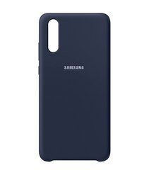 Чехол силиконовый Silicone Case для Samsung A505F A50 (2019) Blue Cobalt 14437 фото