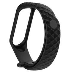 Ремешок Xiaomi для Mi Band 3, Mi Band 4 Fluted Черный 14098 фото